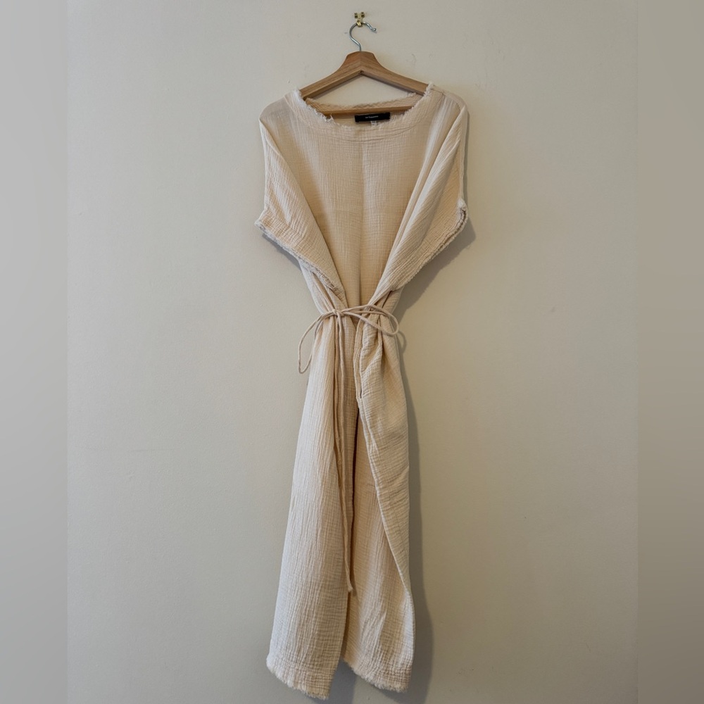 Orimono Raw Linen Dress